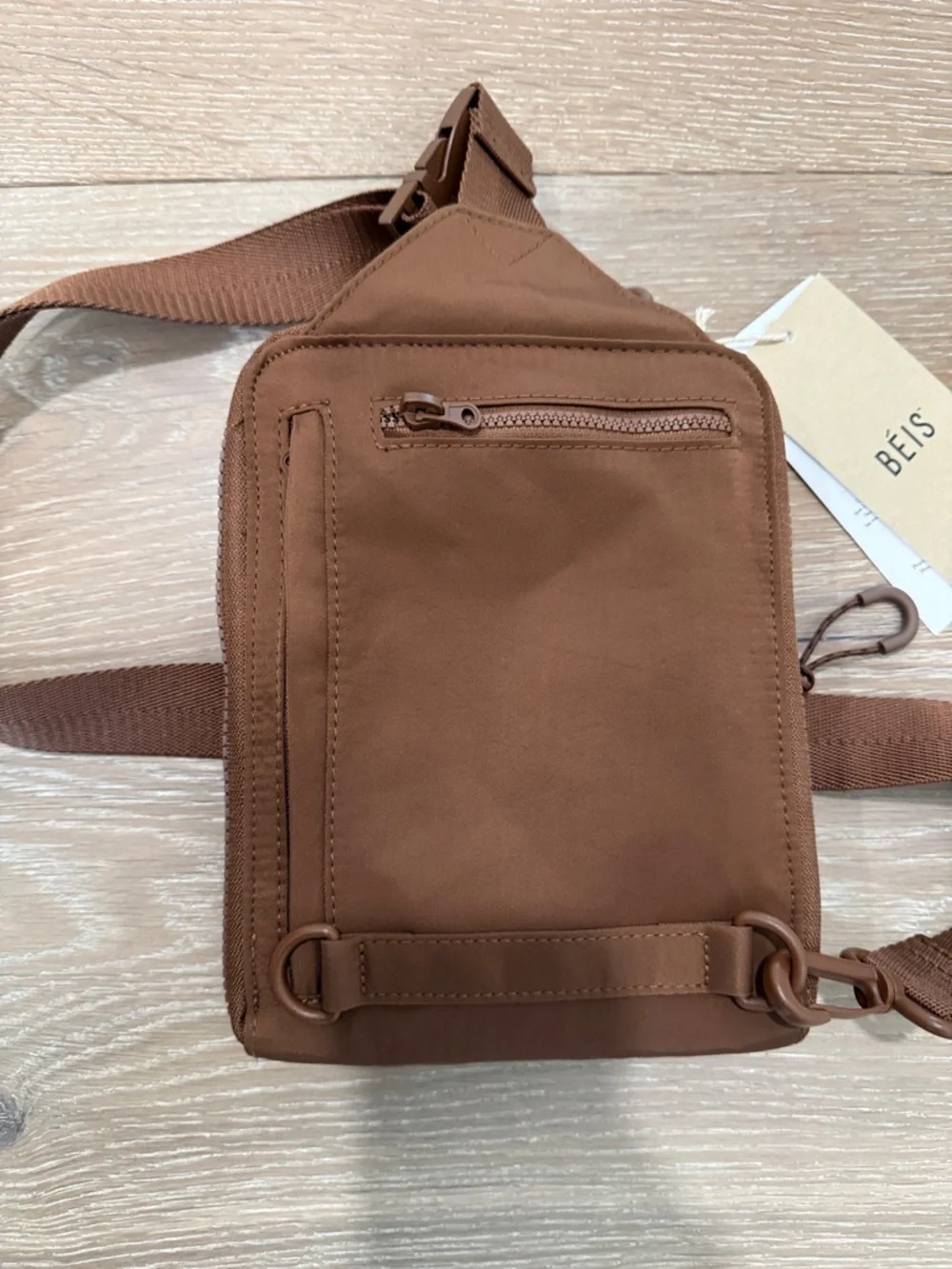 Beis Luggage Maple The Sling Crossbody Bag & The ID Wristlet Set NWT - Picture 5 of 13